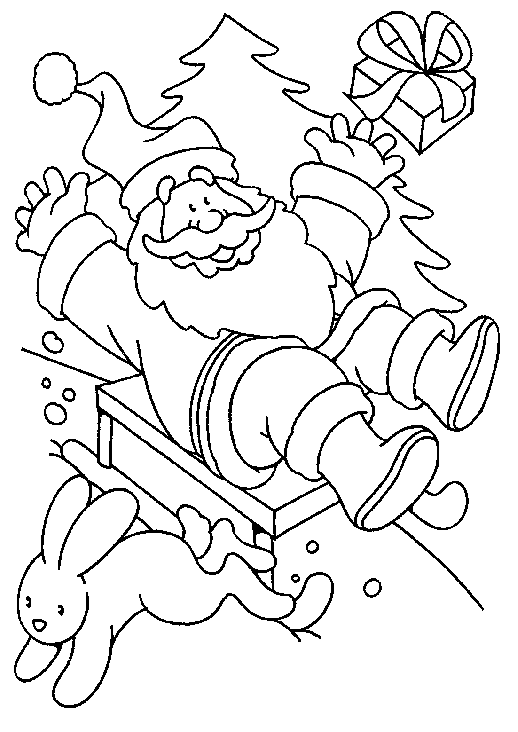 Coloriage 52 Santa claus