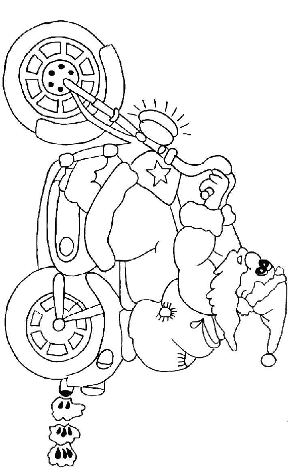 Coloriage 57 Santa claus