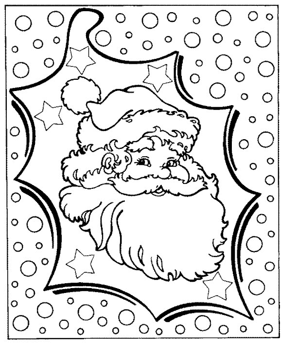 Coloriage 58 Santa claus