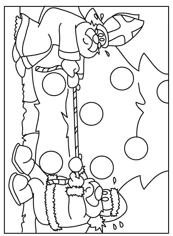 Coloriage 59 Santa claus