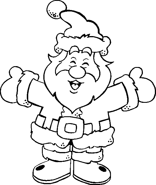 Coloriage 70 Santa claus