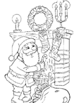 Coloriage Santa claus 24