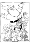 Coloriage Santa claus 26