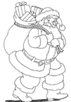 Coloriage Santa claus 42