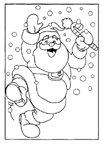 Coloriage Santa claus 48