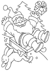 Coloriage Santa claus 52