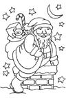 Coloriage Santa claus 53