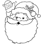 Coloriage Santa claus 73