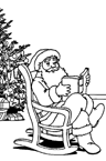 Coloriage Santa claus 74