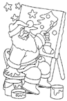 Coloriage Santa claus 77