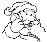 Coloriage Santa claus 78