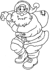 Coloriage Santa claus 83