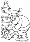 Coloriage Santa claus 85