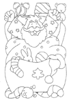 Coloriage Santa claus 86