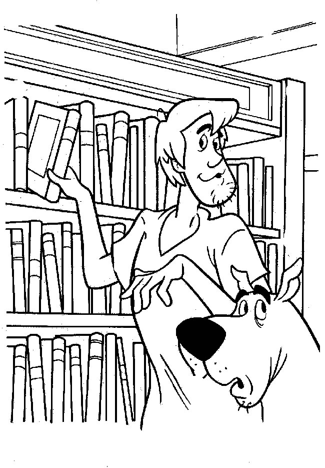 Coloriage 26 Scooby-doo