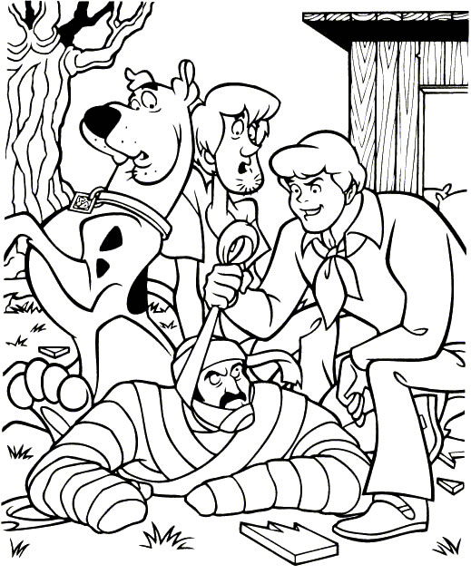 Coloriage 27 Scooby-doo