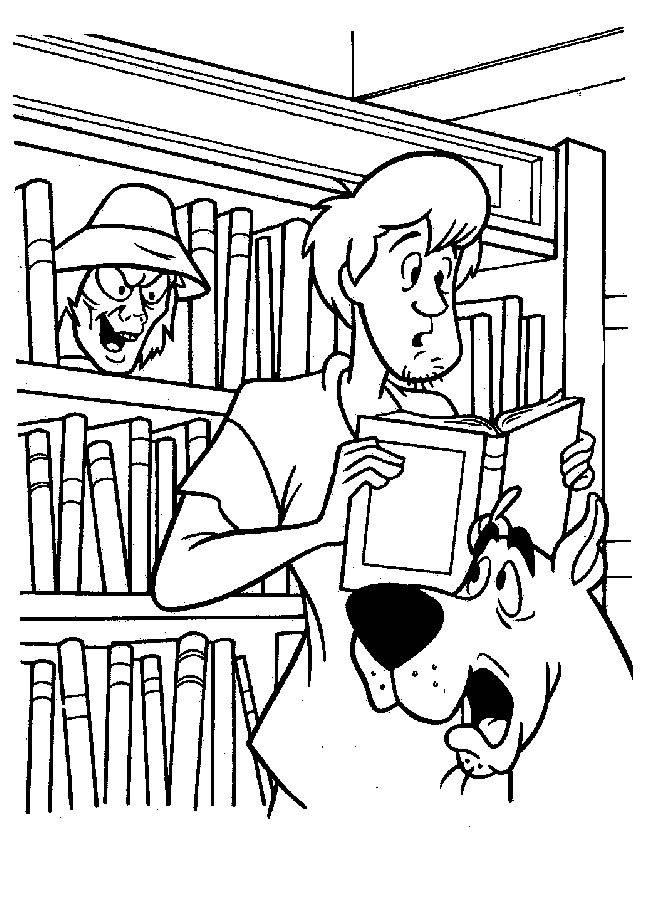 Coloriage 29 Scooby-doo