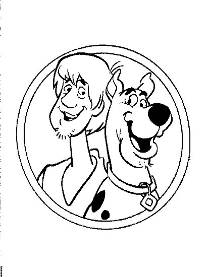 Coloriage 32 Scooby-doo