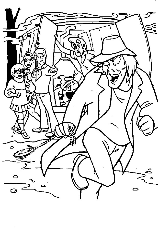 Coloriage 33 Scooby-doo