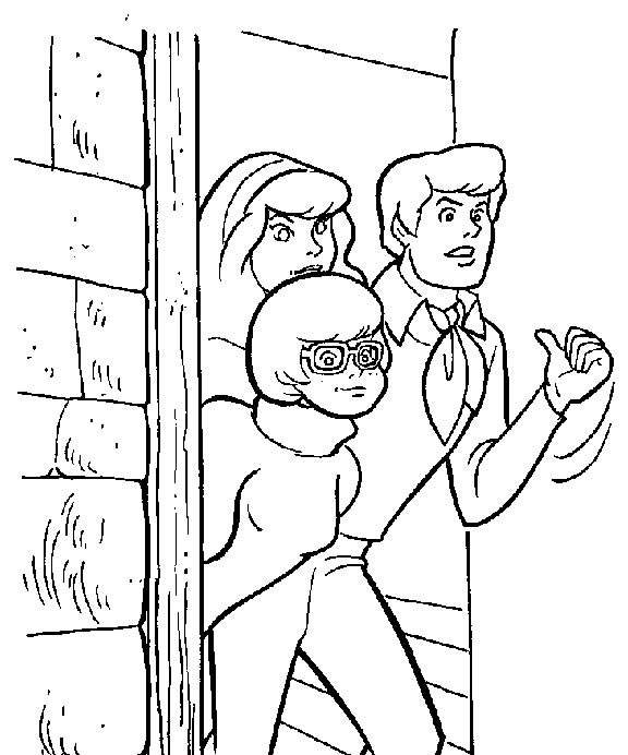 Coloriage 34 Scooby-doo