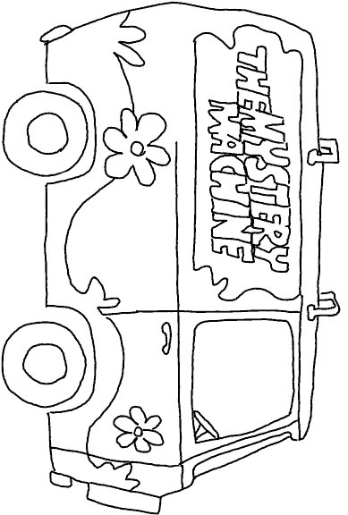 Coloriage 37 Scooby-doo