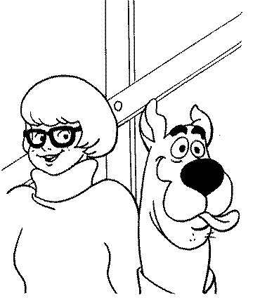 Coloriage 40 Scooby-doo