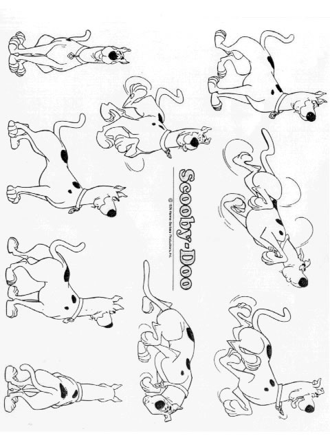 Coloriage 47 Scooby-doo