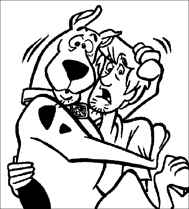 Coloriage 54 Scooby-doo