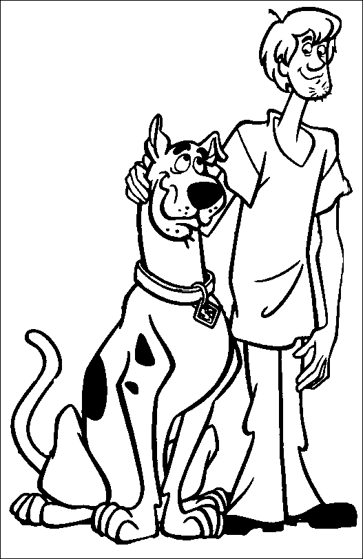 Coloriage 55 Scooby-doo