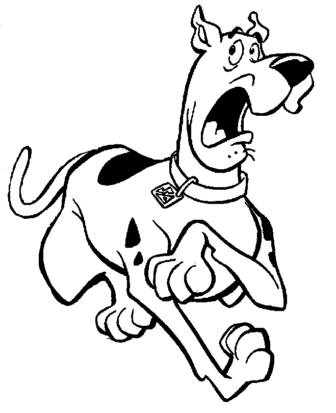 Coloriage 58 Scooby-doo