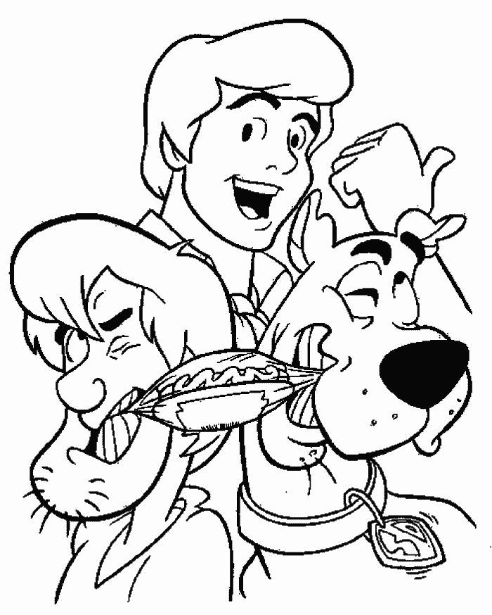 Coloriage 62 Scooby-doo