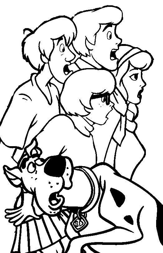 Coloriage 68 Scooby-doo