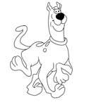 Coloriage Scooby-doo 23