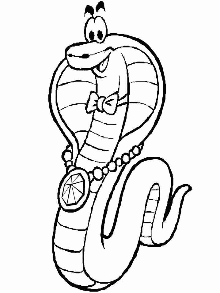 Coloriage 28 Serpents