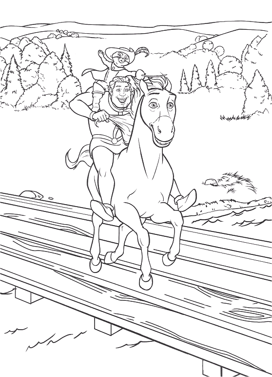 Coloriage 24 Shrek