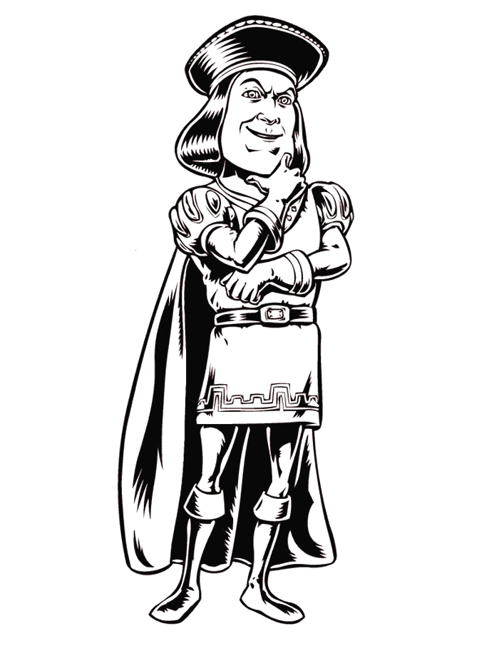 Coloriage 31 Shrek