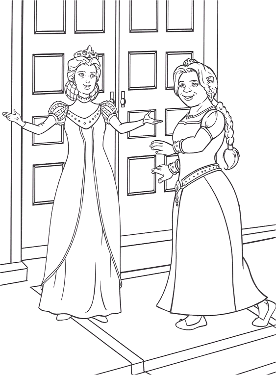 Coloriage 52 Shrek