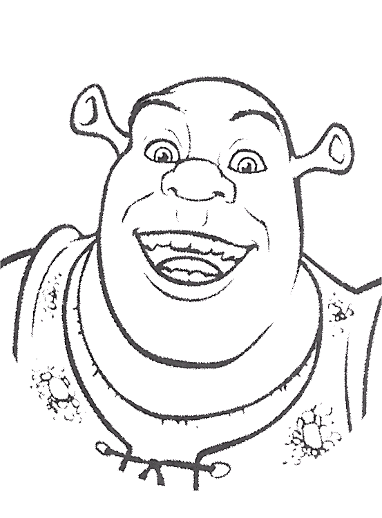 Coloriage 55 Shrek