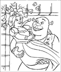 Coloriage Shrek 12