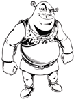 Coloriage Shrek 36