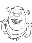 Coloriage Shrek 55