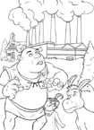 Coloriage Shrek 57