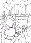 Coloriage Shrek 9