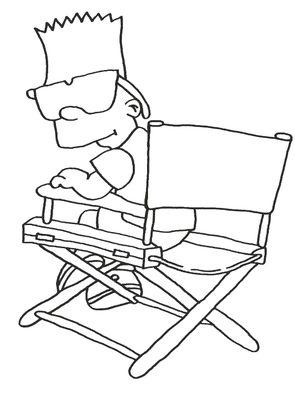 Coloriage 38 Simpson