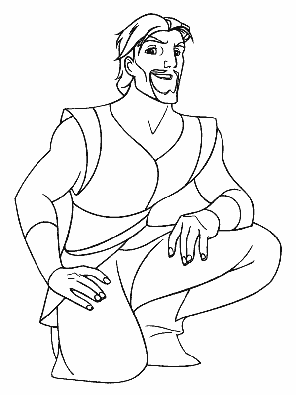 Coloriage 5 Sinbad