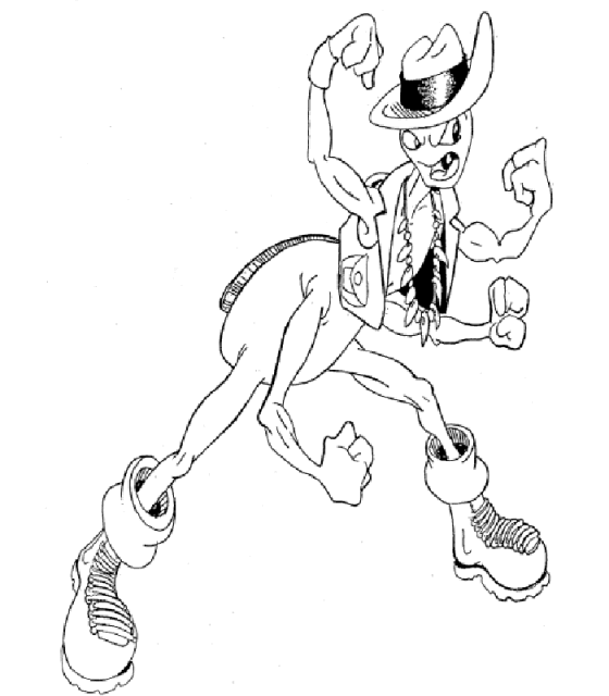 Coloriage 15 Sonic