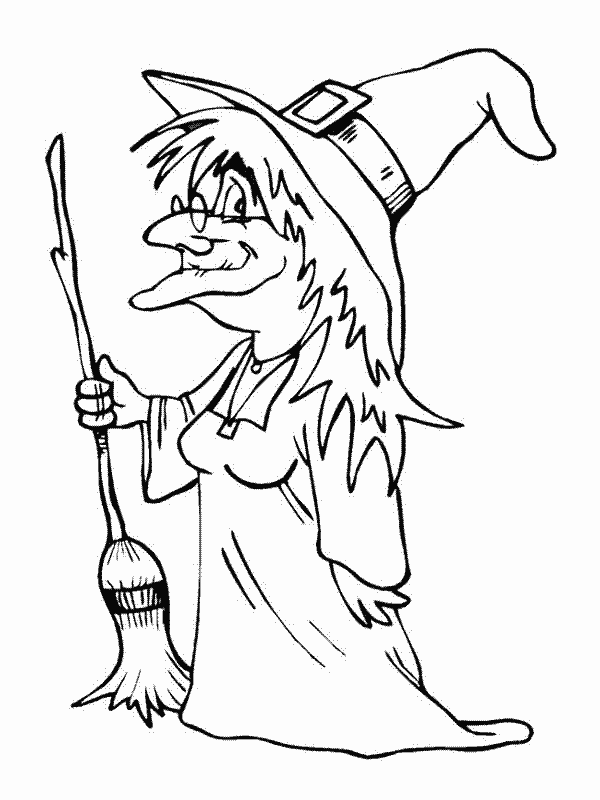 Coloriage 14 Sorcieres