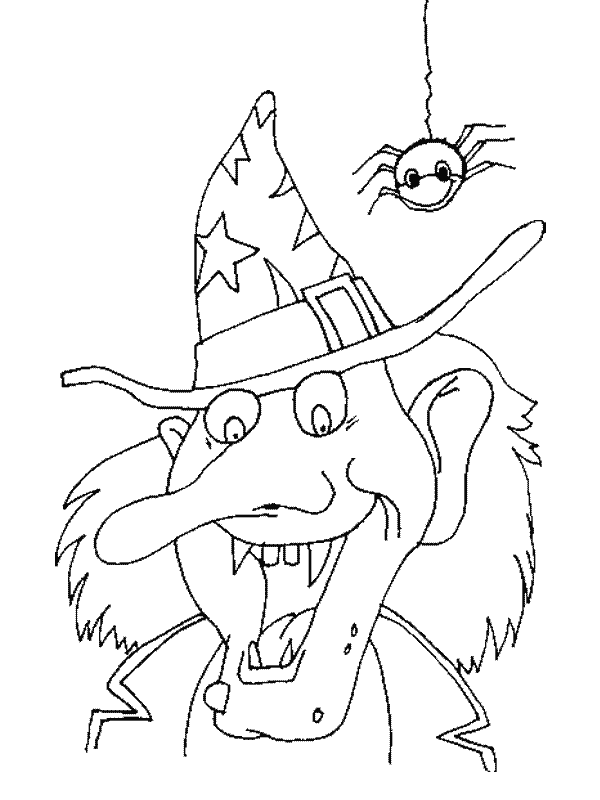 Coloriage 15 Sorcieres