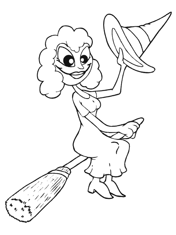 Coloriage 18 Sorcieres
