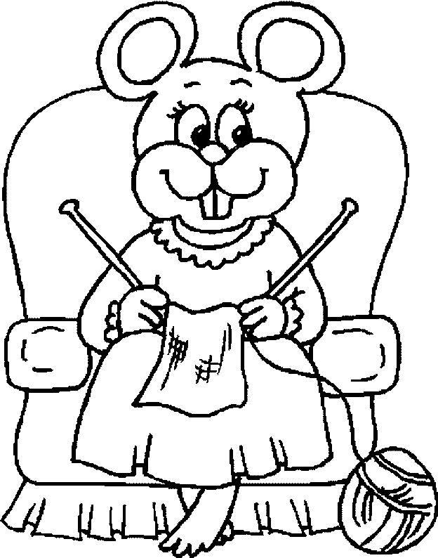 Coloriage 18 Souris